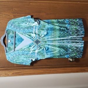 Women's 3x V-neck Blouse